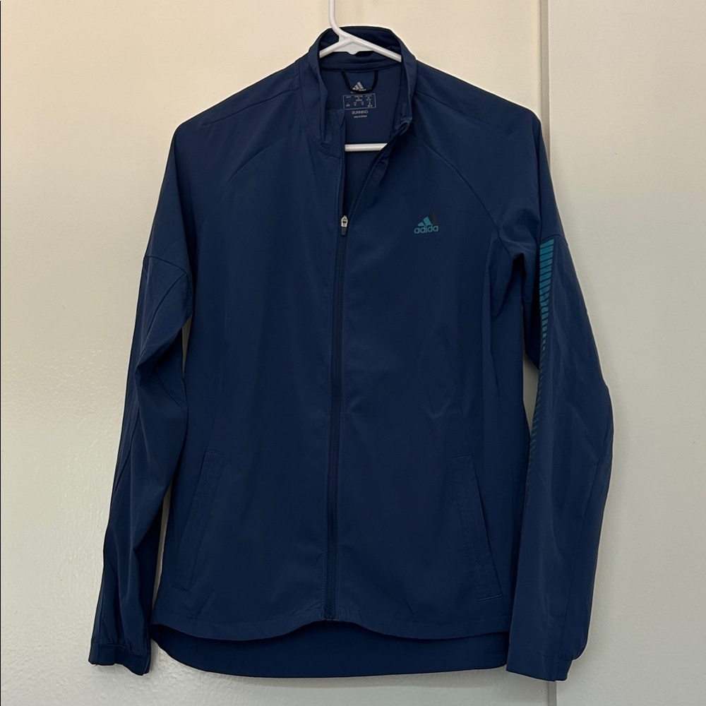 Adidas Navy Running Jacket